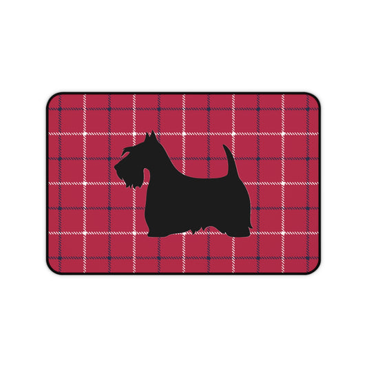 Scottish Terrier Desk Mat - Pet Lover Gift, Home Office Decor, Dog-Themed Desk Accessories, Personalized Gift, Animal Lover's Mat