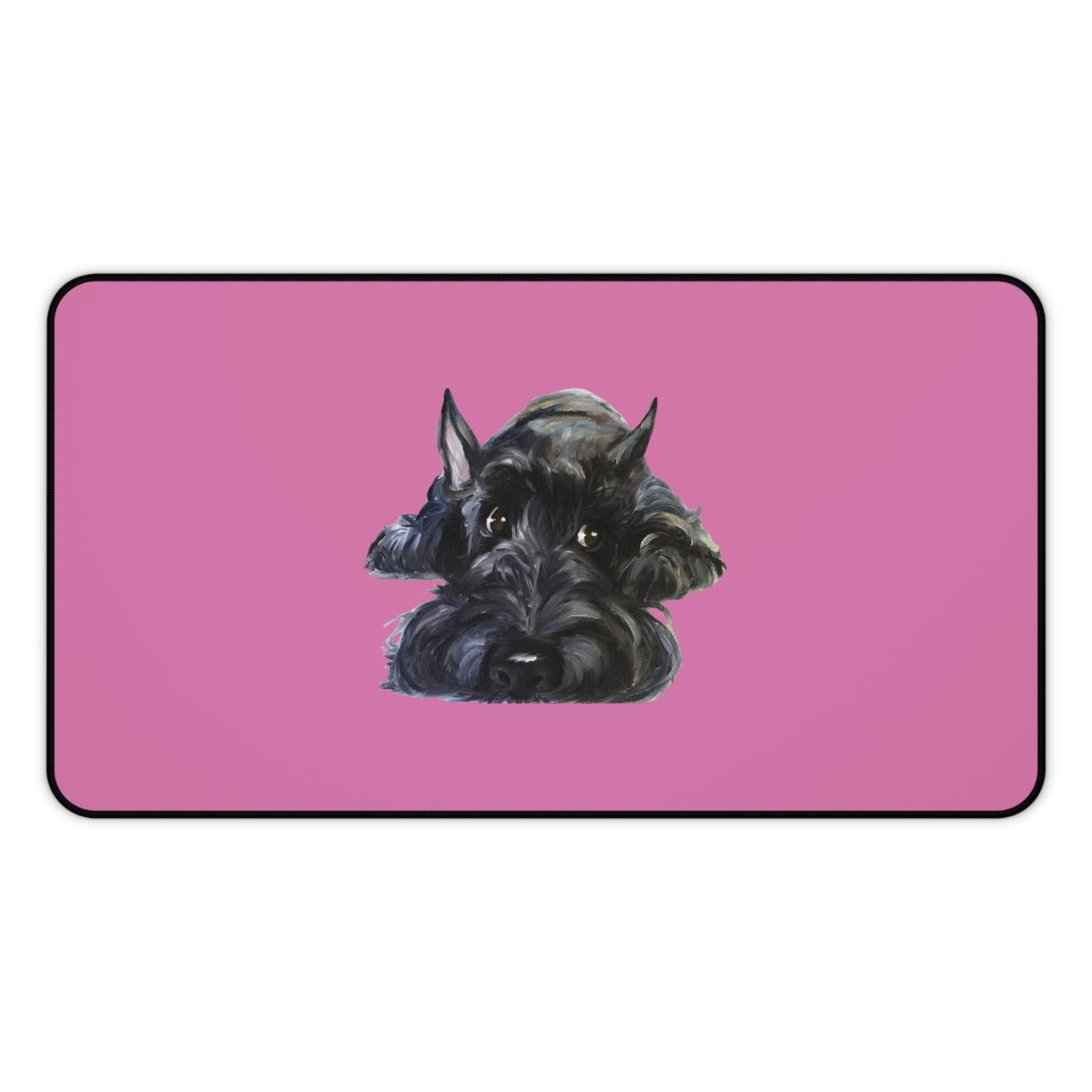 Scottish Terrier Desk Mat - Pet Lover Gift, Home Office Decor, Dog-Themed Desk Accessories, Personalized Gift, Animal Lover's Mat