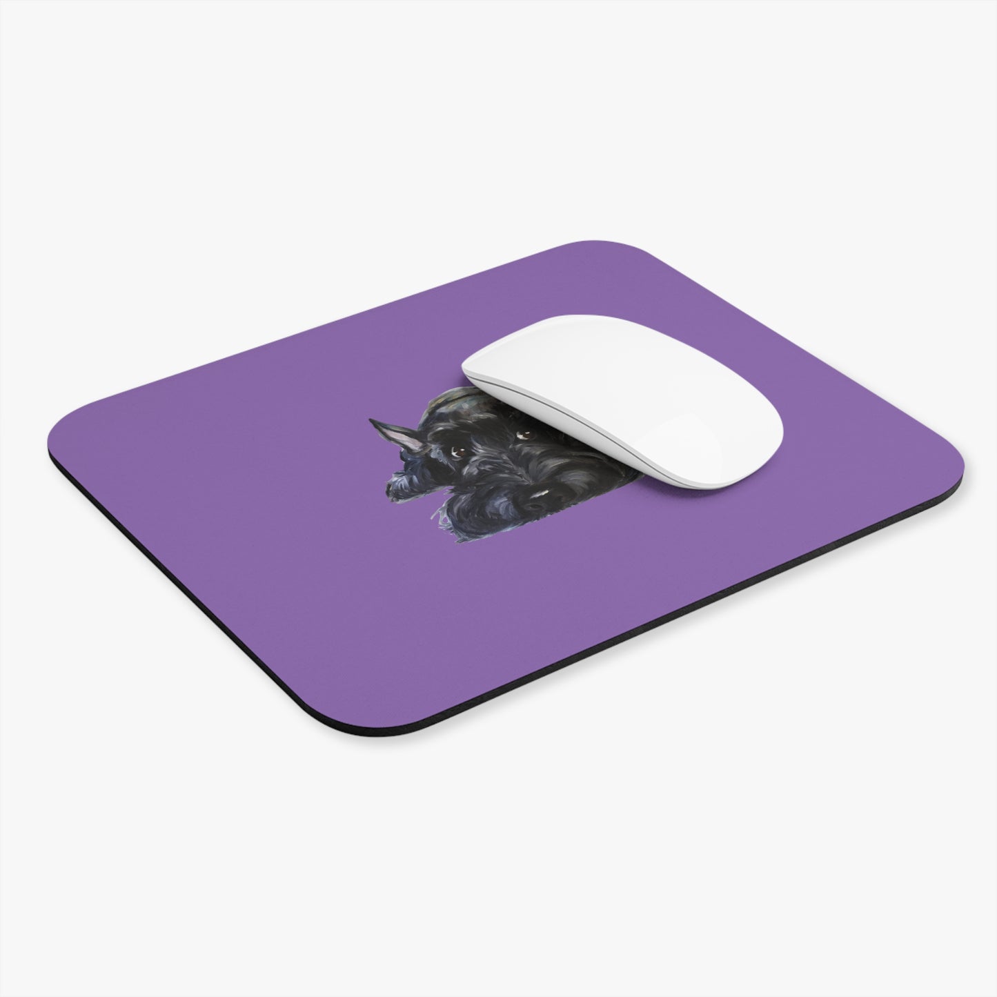 Scottish Terrier Mouse Pad | Cute Dog Lover Gift | Office Decor | Stationery | Pet Themed Home Office Accessories | Animal Lover Merchandise