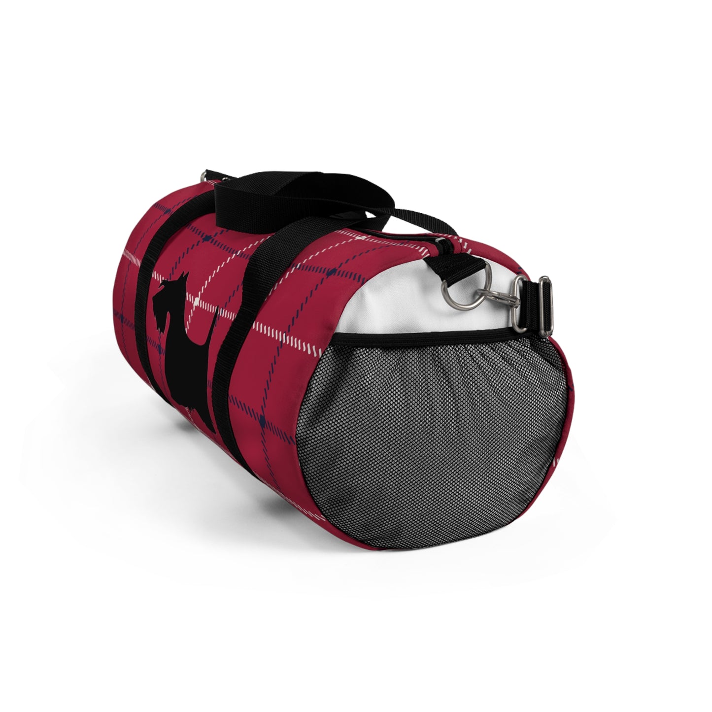Plaid Scottish Terrier Duffel Bag - Perfect for Travel, Gym, Pet Owners, Gifts, and Weekenders