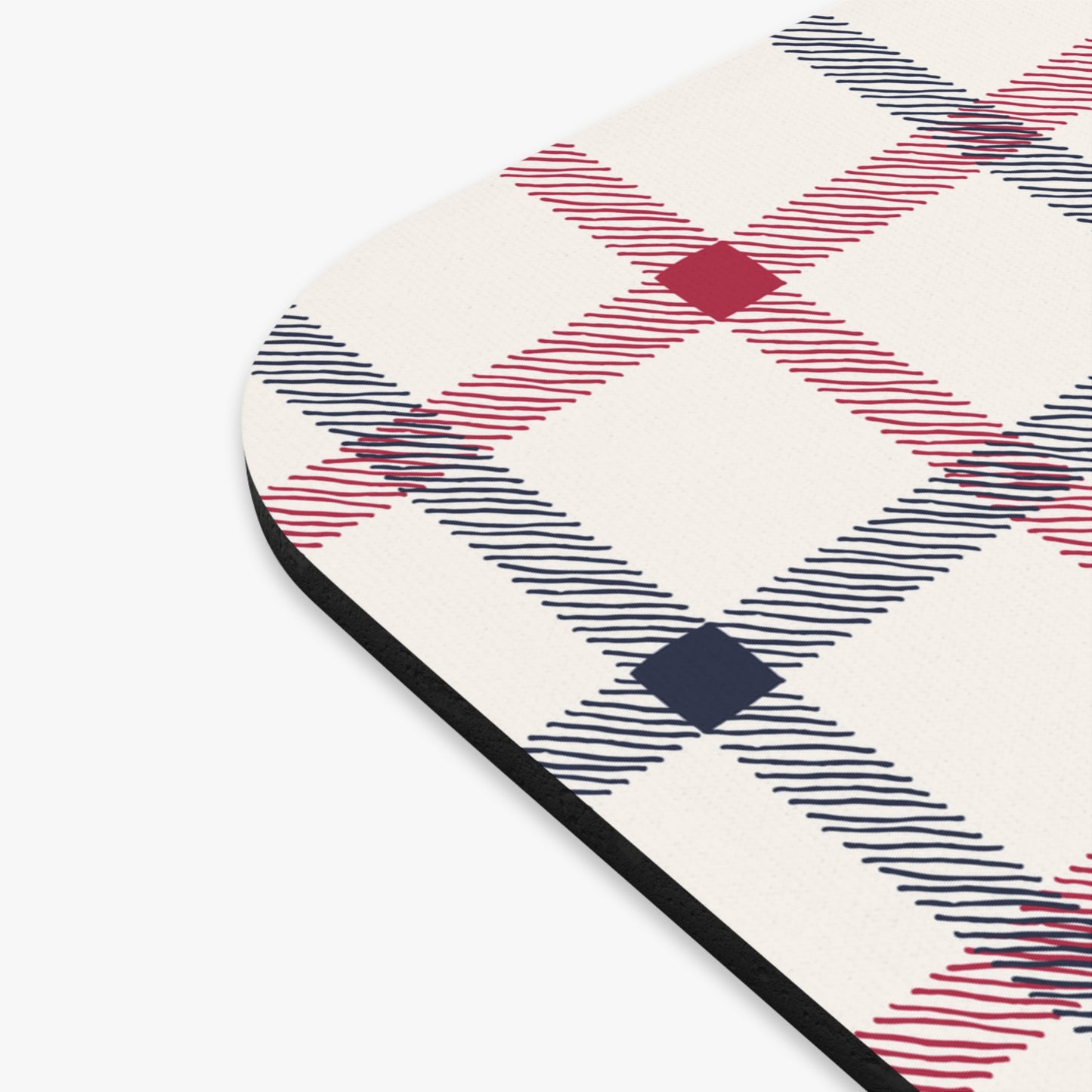 Scottish Terrier Plaid Dog Mouse Pad | Cute Dog Lover Gift | Office Decor | Stationery | Pet Themed Home Office Accessories | Animal Lover Merchandise