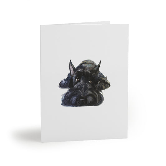 Greeting Cards Scottish Terrier Dorothy Parker Quote Set