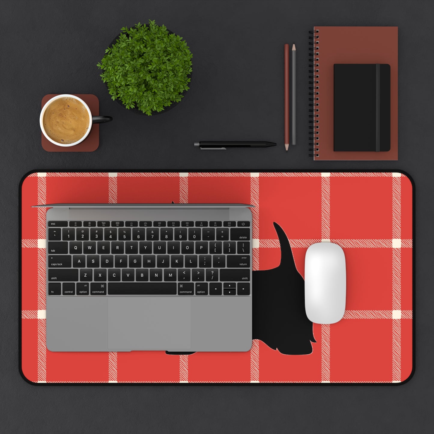 Scottish Terrier Desk Mat - Pet Lover Gift, Home Office Decor, Dog-Themed Desk Accessories, Personalized Gift, Animal Lover's Mat