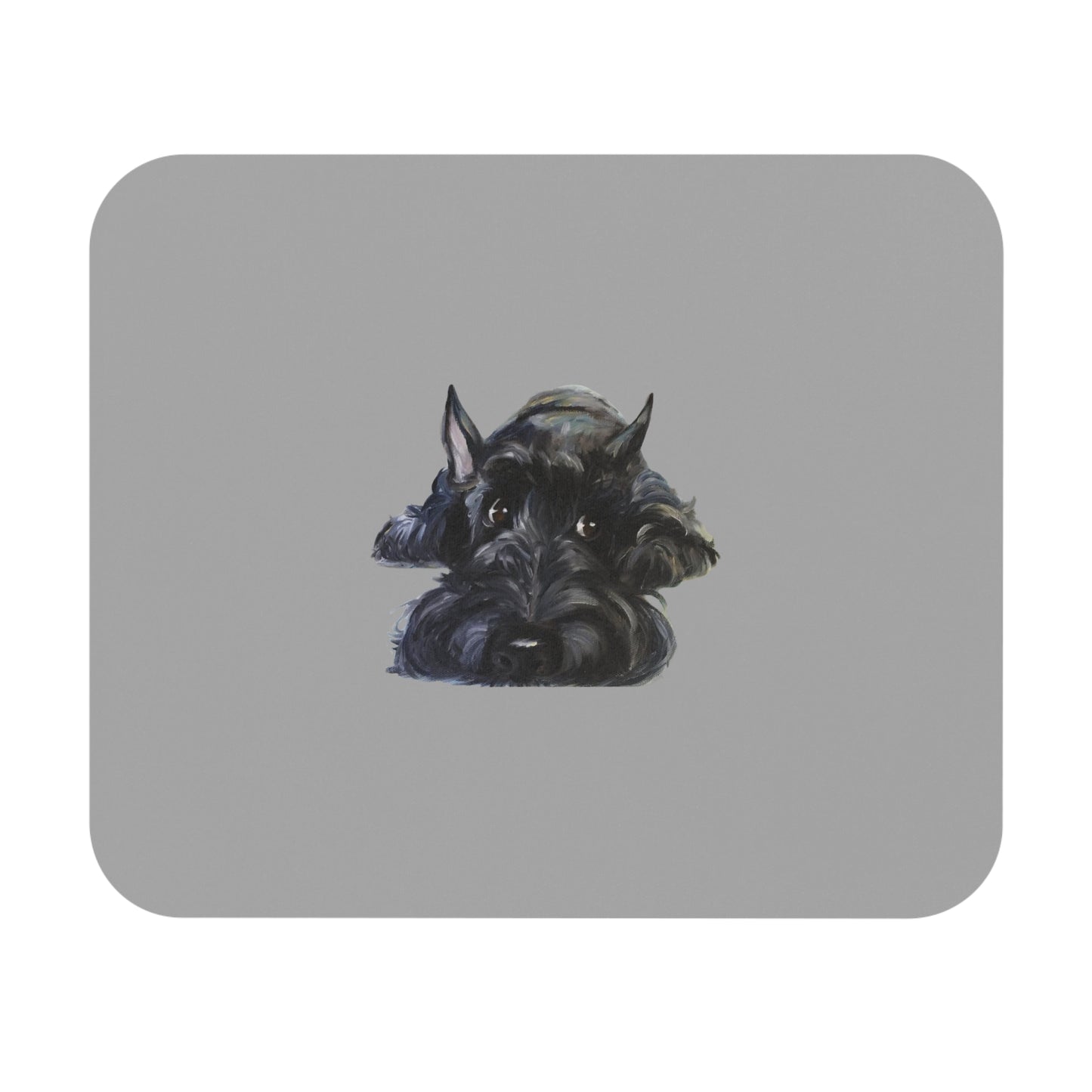 Scottish Terrier Mouse Pad | Cute Dog Lover Gift | Office Decor | Stationery | Pet Themed Home Office Accessories | Animal Lover Merchandise