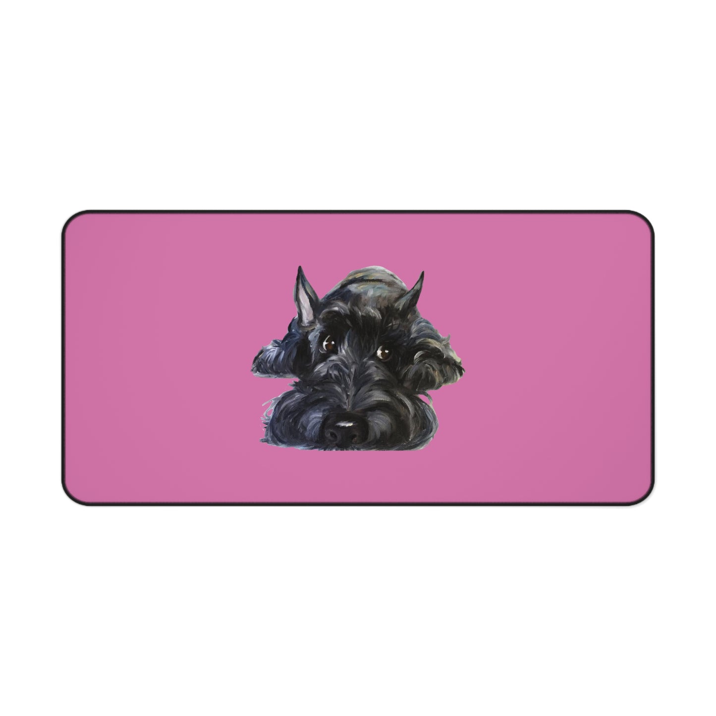 Scottish Terrier Desk Mat - Pet Lover Gift, Home Office Decor, Dog-Themed Desk Accessories, Personalized Gift, Animal Lover's Mat