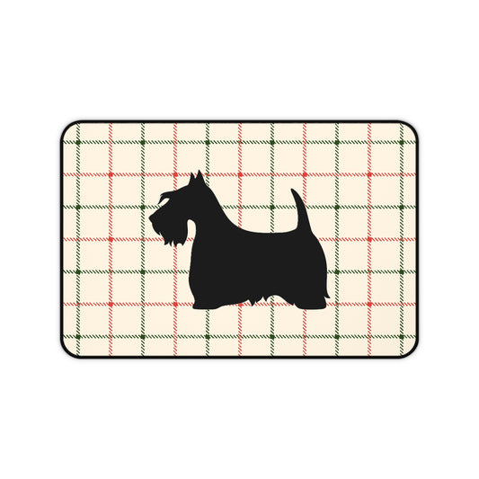 Scottish Terrier Desk Mat - Pet Lover Gift, Home Office Decor, Dog-Themed Desk Accessories, Personalized Gift, Animal Lover's Mat