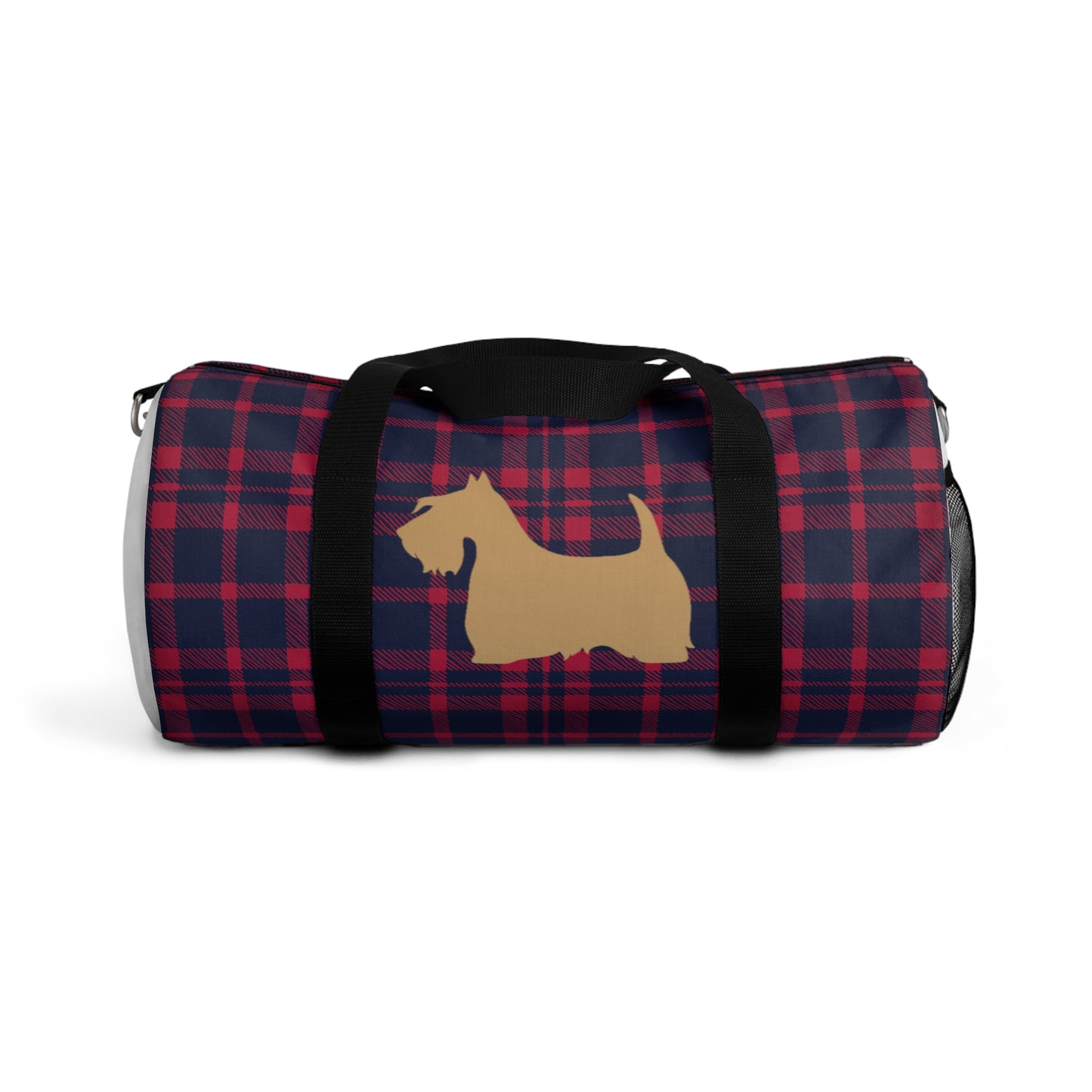 Plaid Scottish Terrier Duffel Bag - Perfect for Travel, Gym, Pet Owners, Gifts, and Weekenders