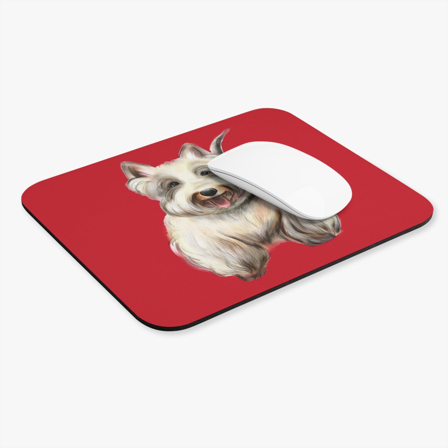Mouse Pad - Wheaten Scottish Terrier Design