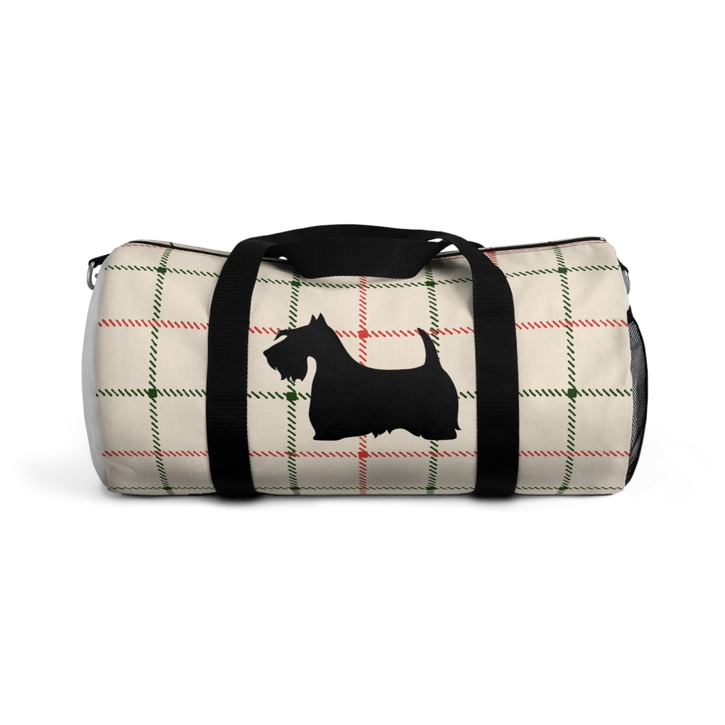 Plaid Scottish Terrier Duffel Bag - Perfect for Travel, Gym, Pet Owners, Gifts, and Weekenders