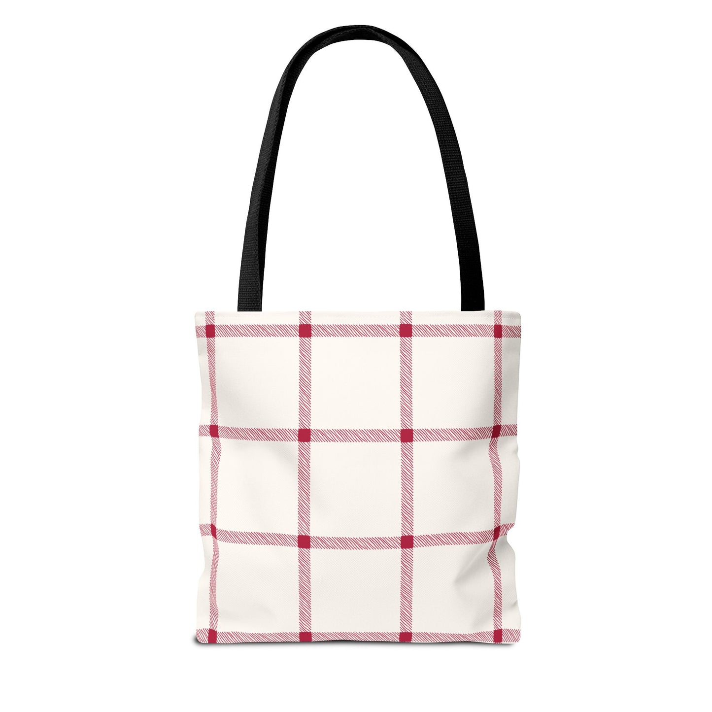Plaid Scottish Terrier Tote Bag, Stylish Carryall for Pet Lovers, Perfect for Shopping, Beach Days, Teachers, Gifts, All-Occasion Bag