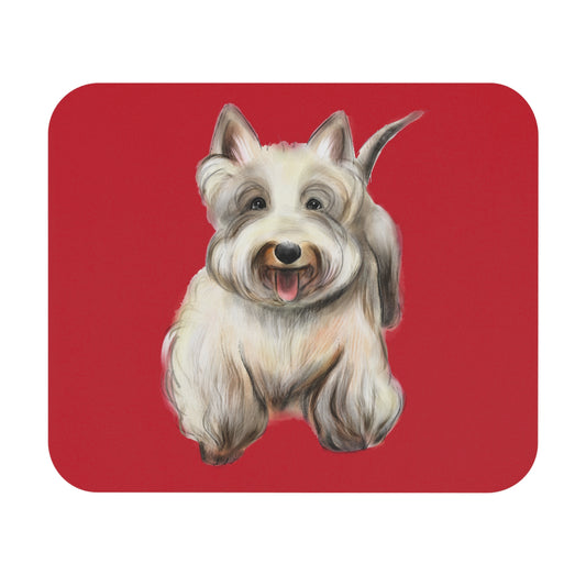 Mouse Pad - Wheaten Scottish Terrier Design