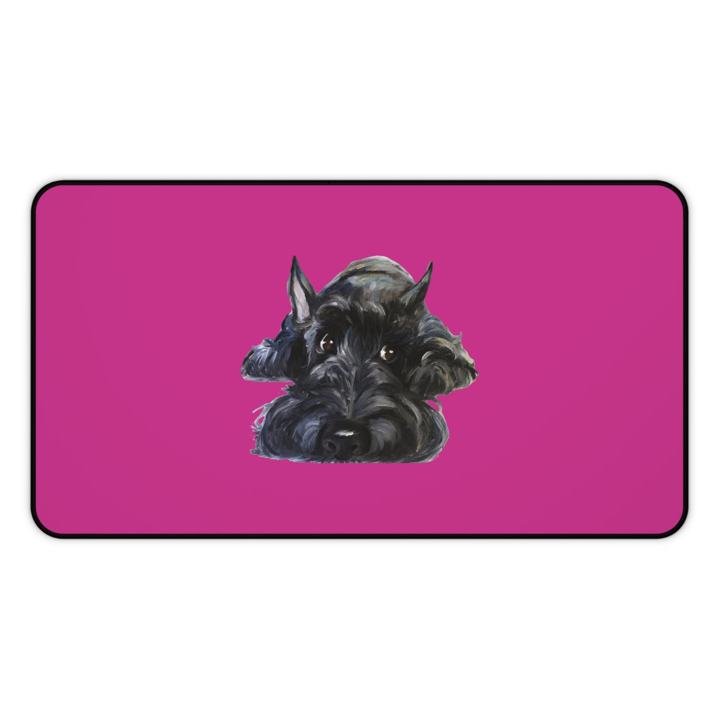 Scottish Terrier Desk Mat - Pet Lover Gift, Home Office Decor, Dog-Themed Desk Accessories, Personalized Gift, Animal Lover's Mat