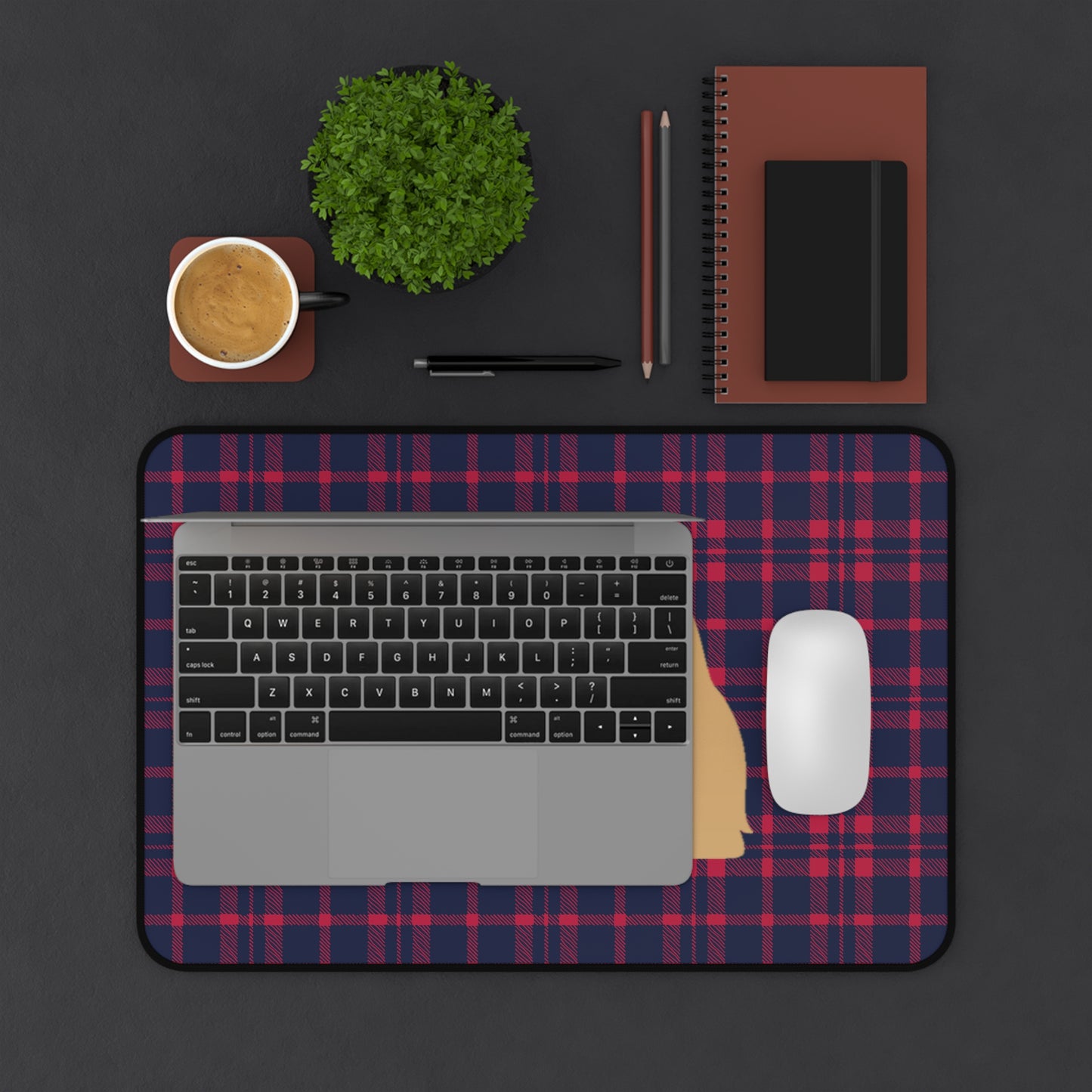 Scottish Terrier Desk Mat - Pet Lover Gift, Home Office Decor, Dog-Themed Desk Accessories, Personalized Gift, Animal Lover's Mat