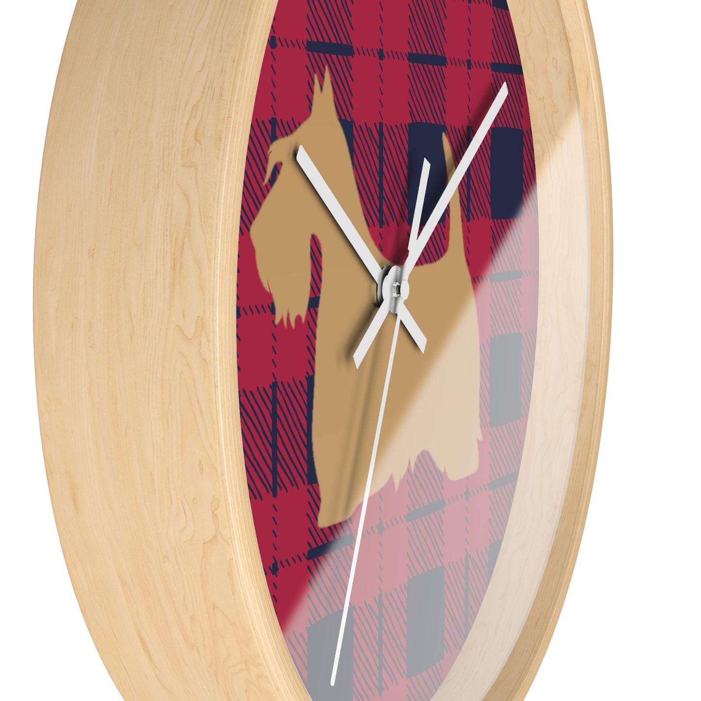 Scottish Terrier Wall Clock, Pet Lover Gift, Home Decor, Office Decor, Scottish Terrier Decor, Unique Wall Timepiece