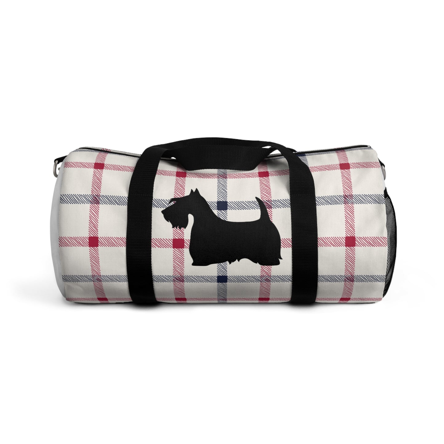 Plaid Scottish Terrier Duffel Bag - Perfect for Travel, Gym, Pet Owners, Gifts, and Weekenders