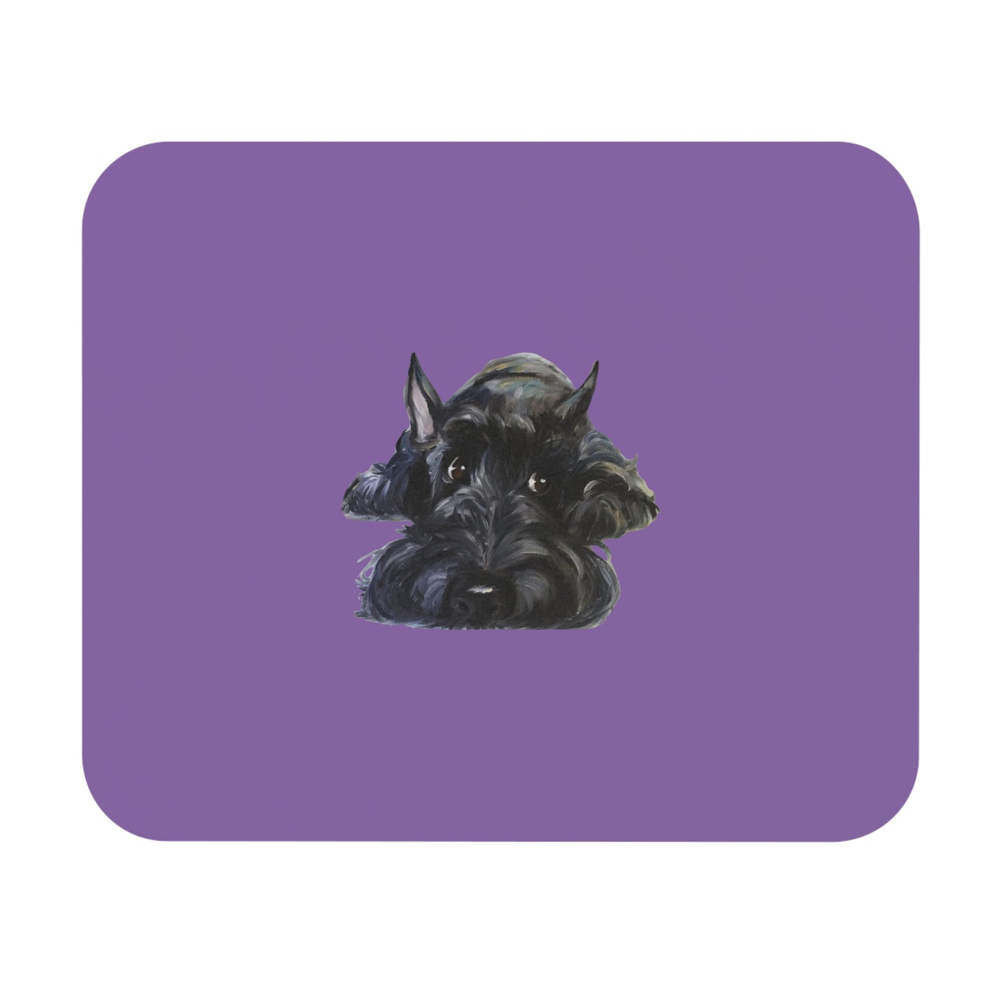 Scottish Terrier Mouse Pad | Cute Dog Lover Gift | Office Decor | Stationery | Pet Themed Home Office Accessories | Animal Lover Merchandise