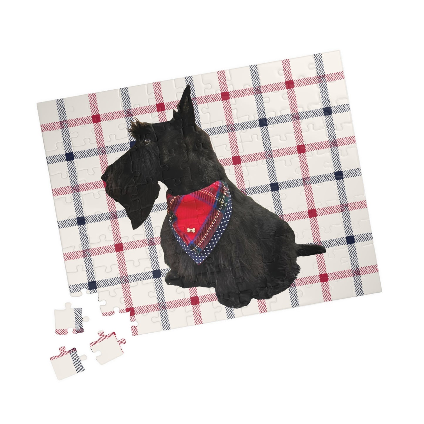 Scottish Terrier Puzzle, Dog Lover's Jigsaw Puzzle, Fun Family Game, Pet Themed Gift, Perfect for Birthdays