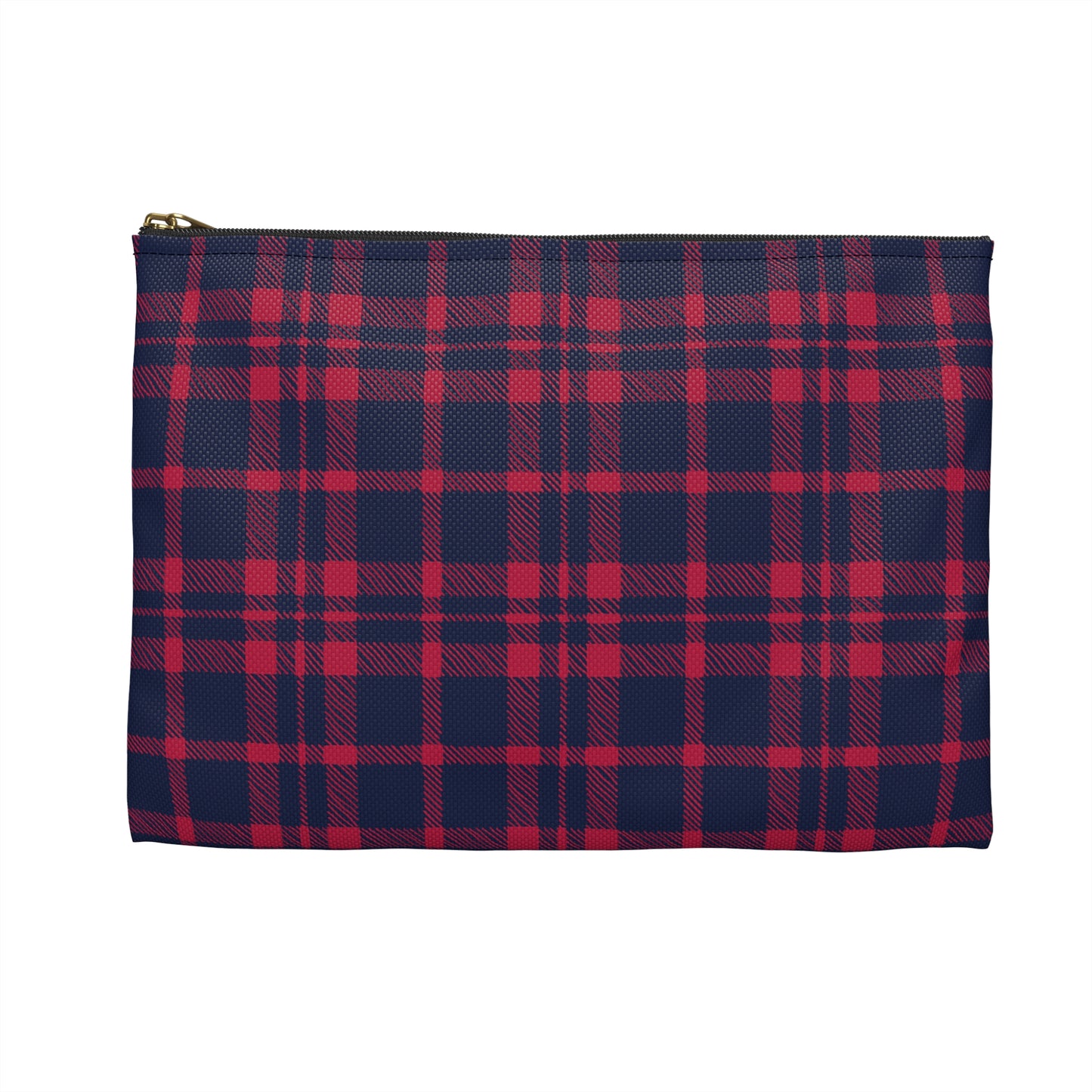 Scottish Terrier Accessory Pouch, Pet Lover Gift, Dog Travel Bag, Stylish Makeup Case, Plaid Organizer