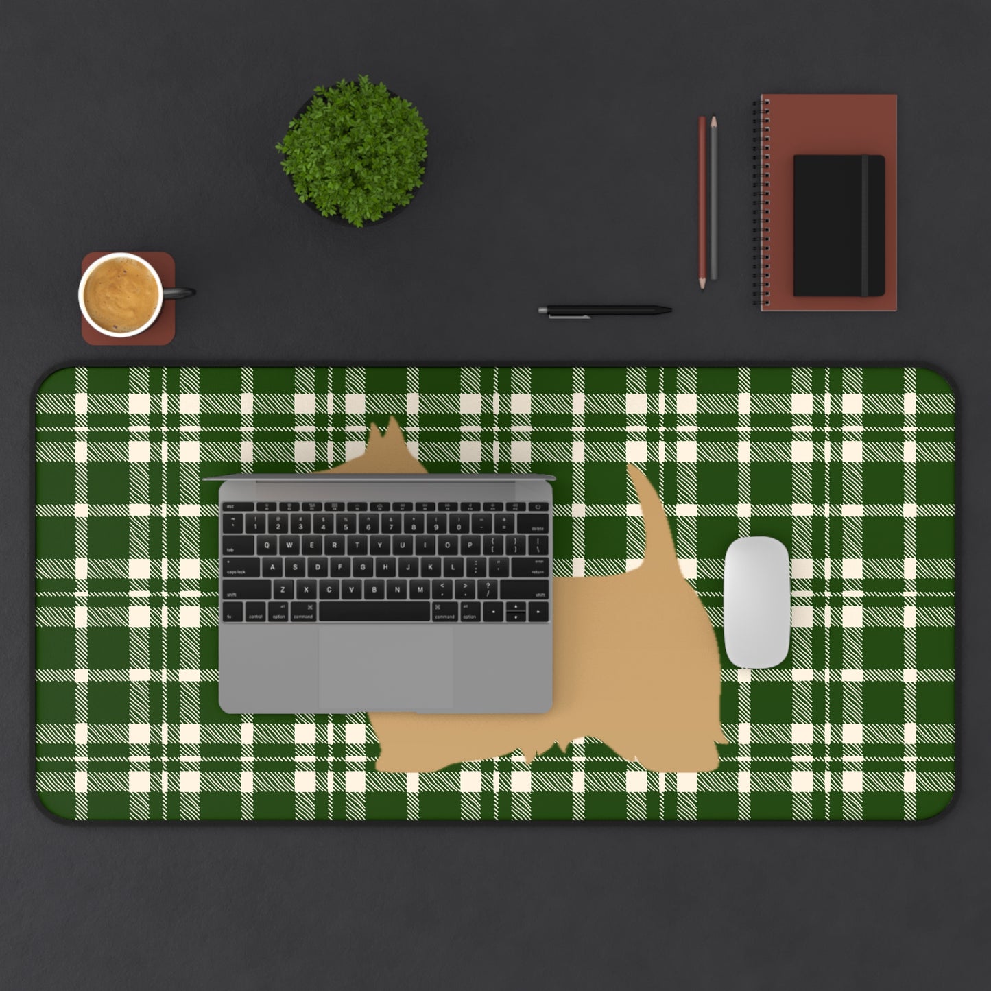 Scottish Terrier Desk Mat - Pet Lover Gift, Home Office Decor, Dog-Themed Desk Accessories, Personalized Gift, Animal Lover's Mat