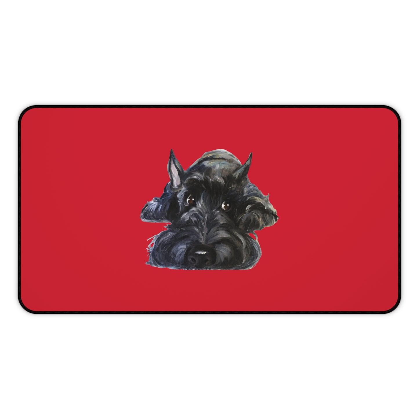 Scottish Terrier Desk Mat - Pet Lover Gift, Home Office Decor, Dog-Themed Desk Accessories, Personalized Gift, Animal Lover's Mat