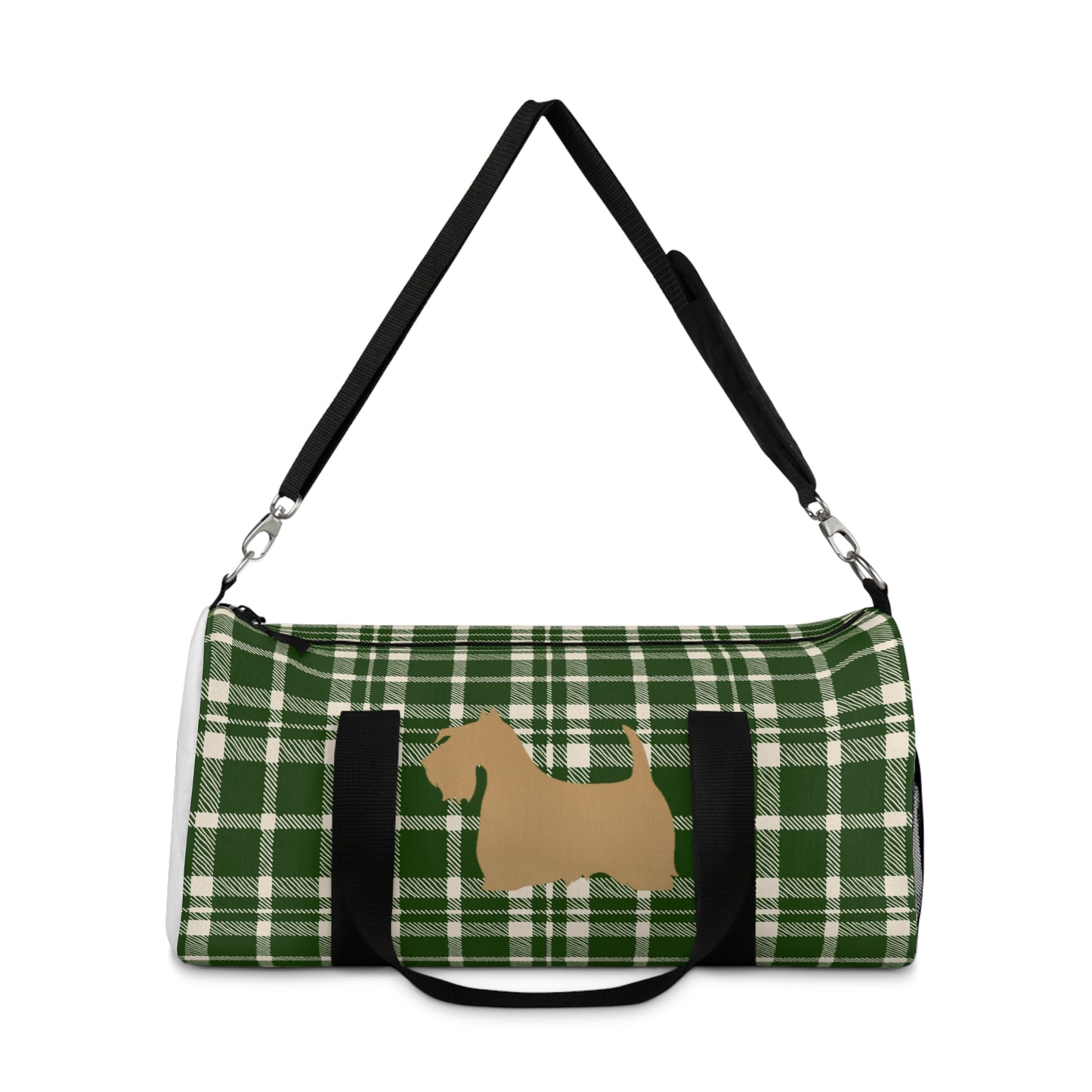 Plaid Scottish Terrier Duffel Bag - Perfect for Travel, Gym, Pet Owners, Gifts, and Weekenders