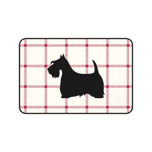 Scottish Terrier Desk Mat - Pet Lover Gift, Home Office Decor, Dog-Themed Desk Accessories, Personalized Gift, Animal Lover's Mat