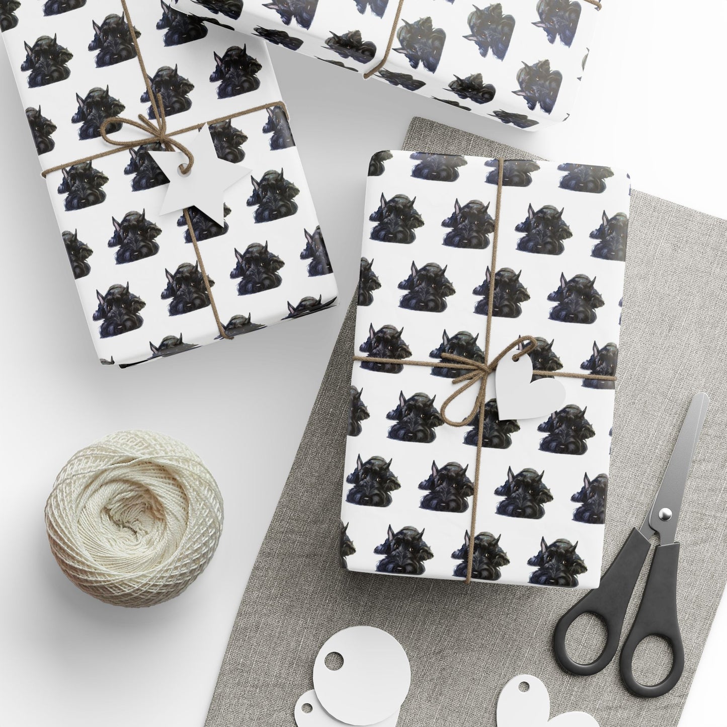 Wrapping Papers - Scottish Terrier design