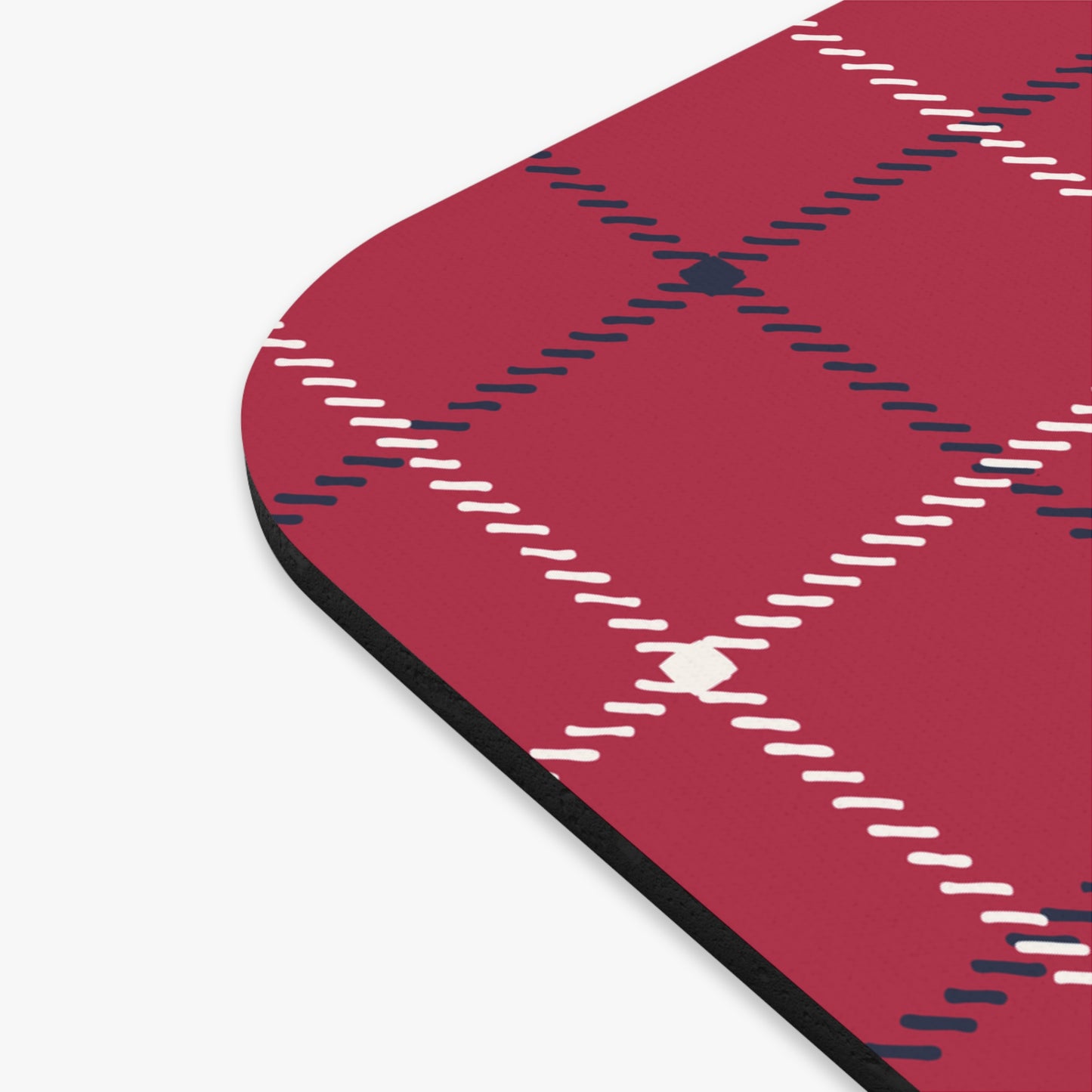 Scottish Terrier Plaid Dog Mouse Pad | Cute Dog Lover Gift | Office Decor | Stationery | Pet Themed Home Office Accessories | Animal Lover Merchandise
