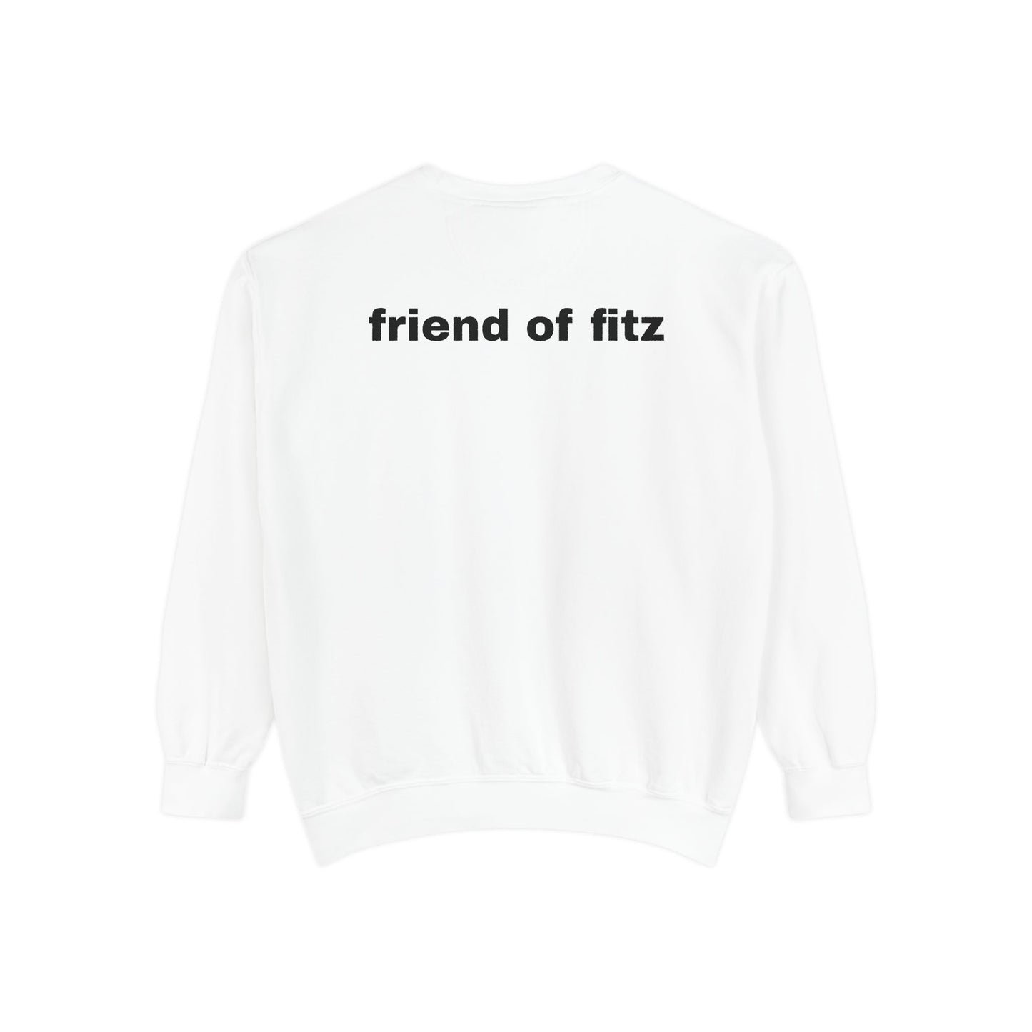 Friend of Fitz the Scottie Sweatshirt, Unisex Sweater, Pet Gift, Cute Animal Design, Casual Fall Wear, Birthday Gift for Dog Owners