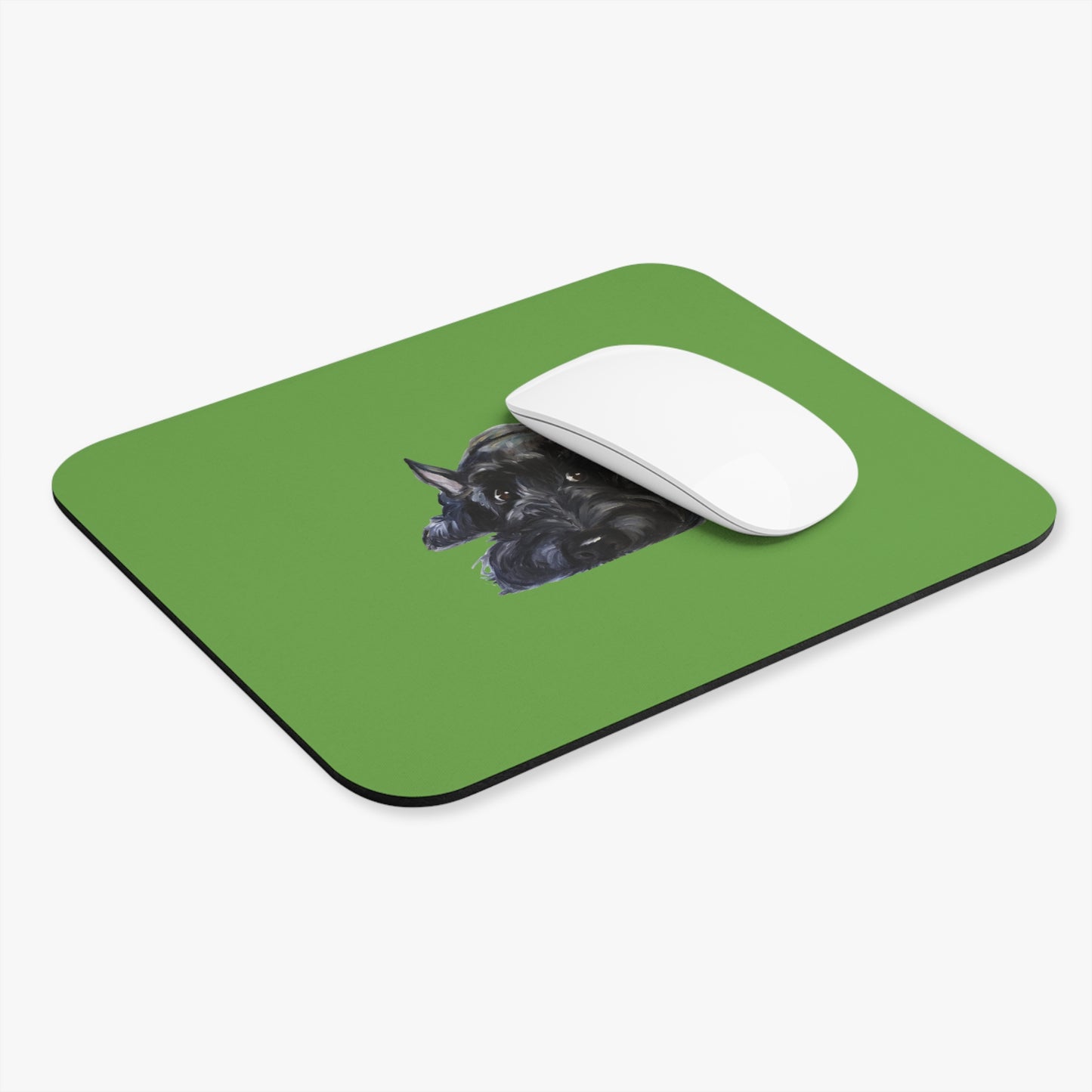 Scottish Terrier Mouse Pad | Cute Dog Lover Gift | Office Decor | Stationery | Pet Themed Home Office Accessories | Animal Lover Merchandise