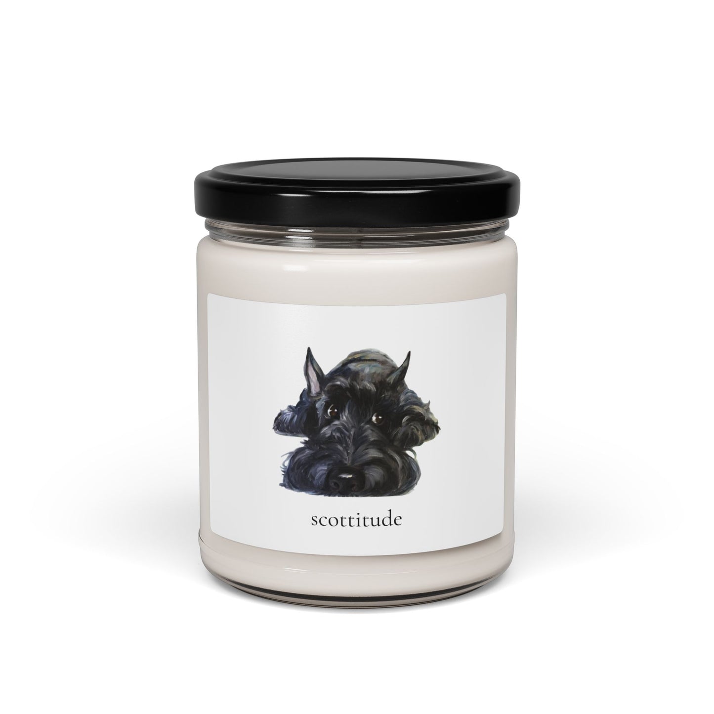 Soy Candle, Scottish Terrier Scottitude, 9oz