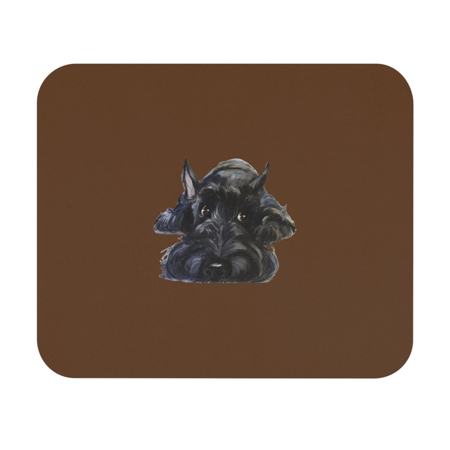 Scottish Terrier Mouse Pad | Cute Dog Lover Gift | Office Decor | Stationery | Pet Themed Home Office Accessories | Animal Lover Merchandise