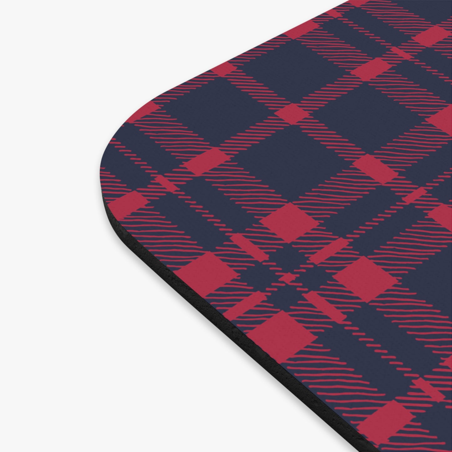 Scottish Terrier Plaid Dog Mouse Pad | Cute Dog Lover Gift | Office Decor | Stationery | Pet Themed Home Office Accessories | Animal Lover Merchandise