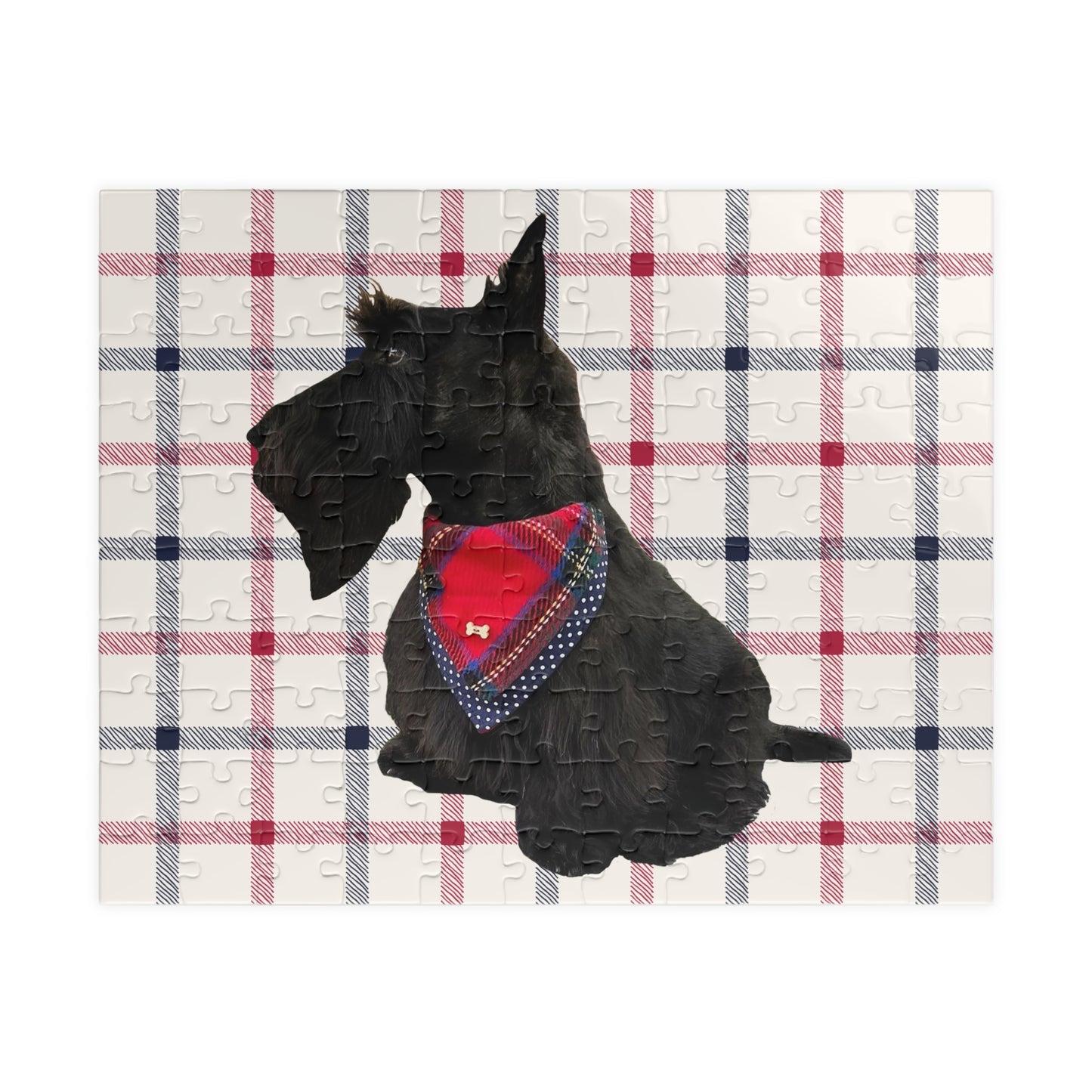 Scottish Terrier Puzzle, Dog Lover's Jigsaw Puzzle, Fun Family Game, Pet Themed Gift, Perfect for Birthdays