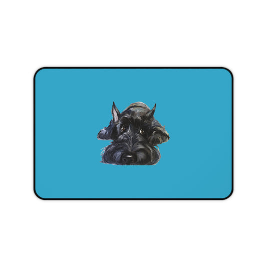 Scottish Terrier Desk Mat - Pet Lover Gift, Home Office Decor, Dog-Themed Desk Accessories, Personalized Gift, Animal Lover's Mat