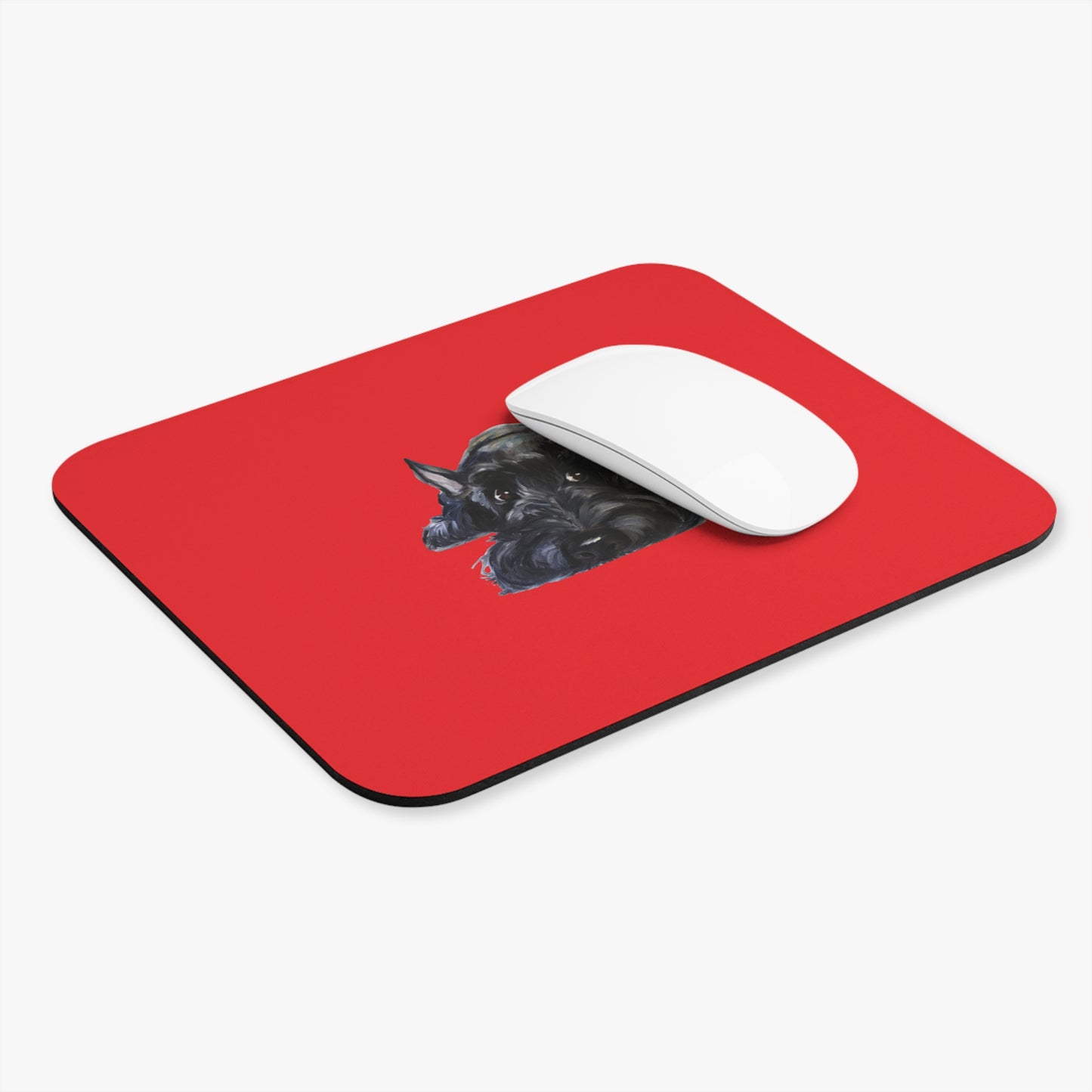 Scottish Terrier Mouse Pad | Cute Dog Lover Gift | Office Decor | Stationery | Pet Themed Home Office Accessories | Animal Lover Merchandise