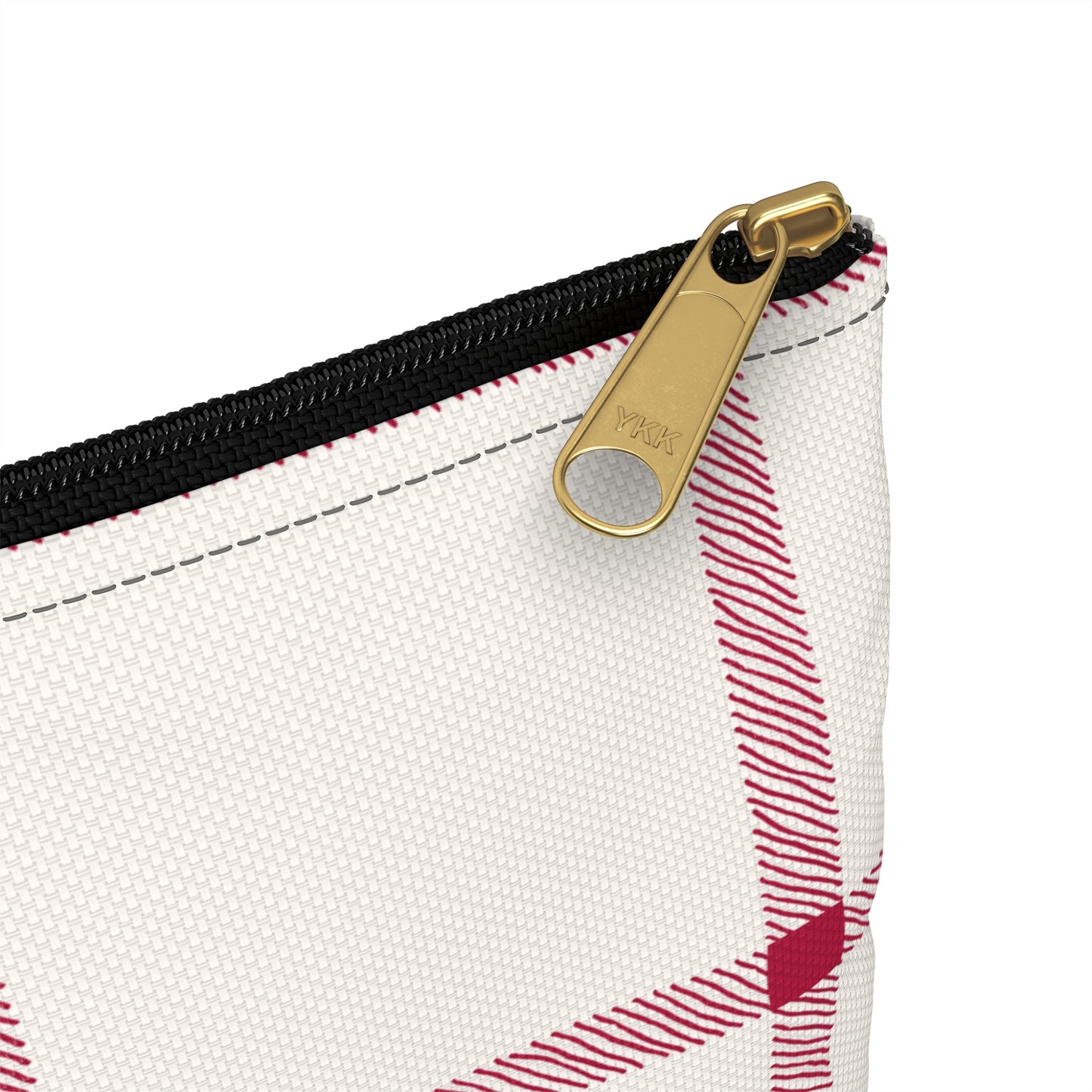 Scottish Terrier Accessory Pouch, Pet Lover Gift, Dog Travel Bag, Stylish Makeup Case, Plaid Organizer